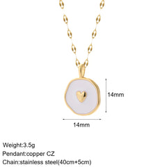 Heart Evil Blue Eye Sun Necklace for Women Cute Dog Bee Elephant Gold Color Pendant