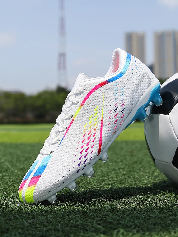 Men Original Soccer Cleats Shoes Wearable Turf Futsal Shoes Male Society