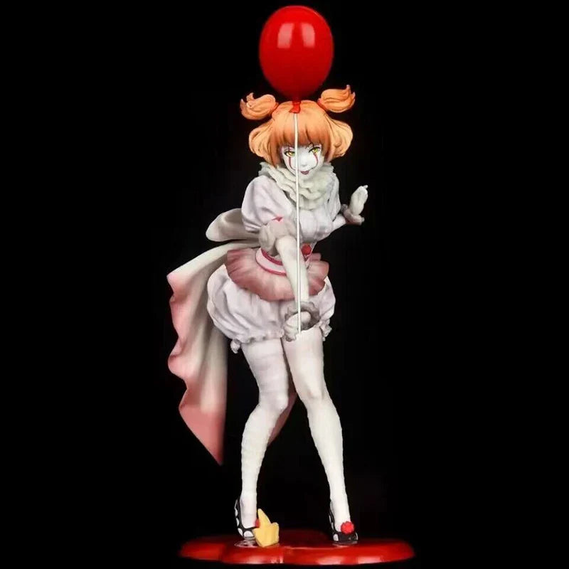 NECA Pennywise Joker Action Figure Toy Doll Horror Halloween Christmas Gift 18cm Bookshelf Ornament