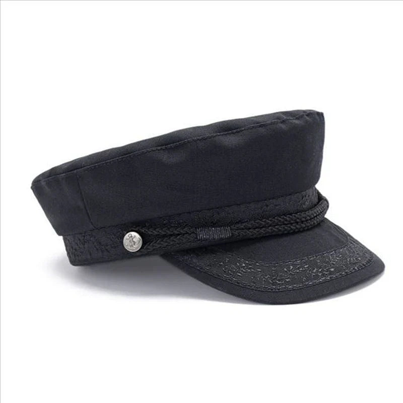 Large size navy cap small head flat hat army hat big bone sun cap men plus size military caps 54cm 56cm 57.5cm 59cm 60-62cm