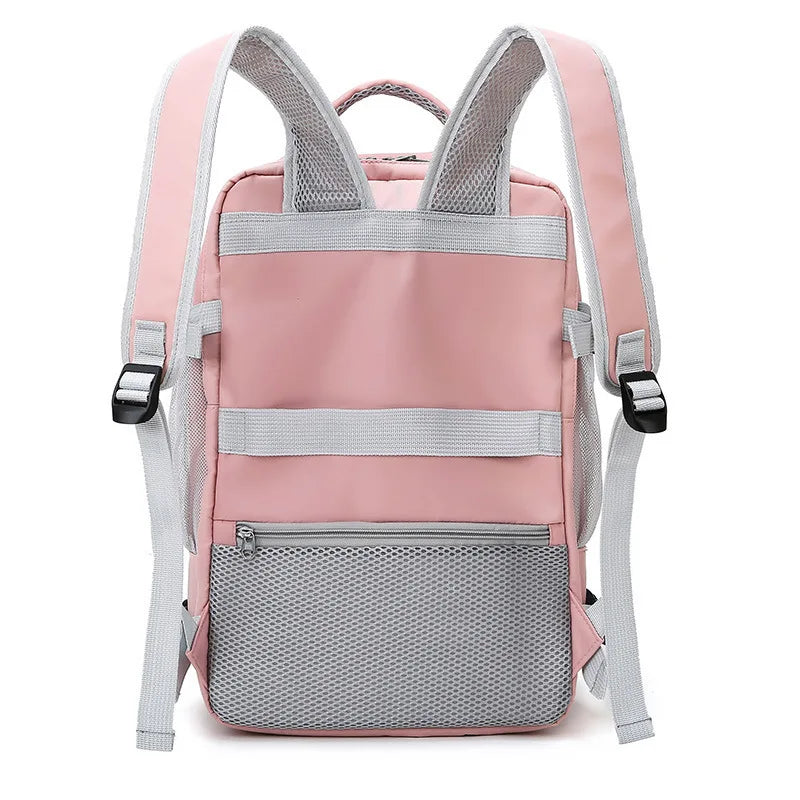 Travel Backpack Women Large Capacity Waterproof Anti-Theft Casual Daypack Bag with Luggage Strap & USB Charging Port Backpacks