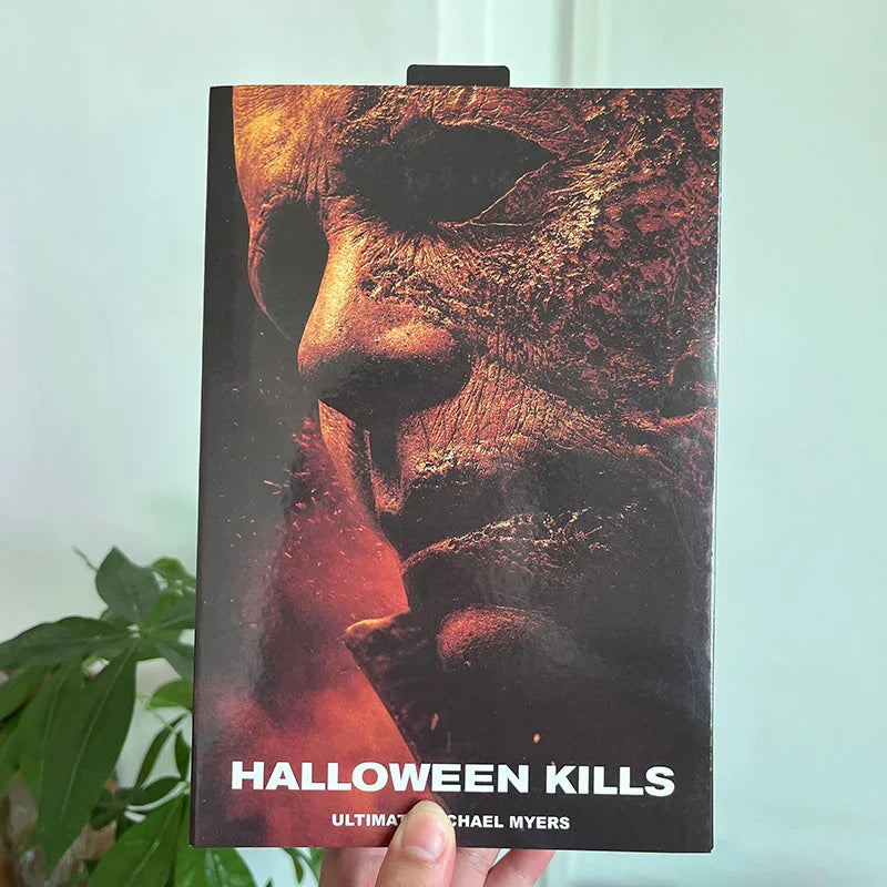NECA Michael Myers Figure With LED Pumpkin Halloween Ultimate  Action Figure Toy Doll Decor Christmas Gift Halloween Horror Toy