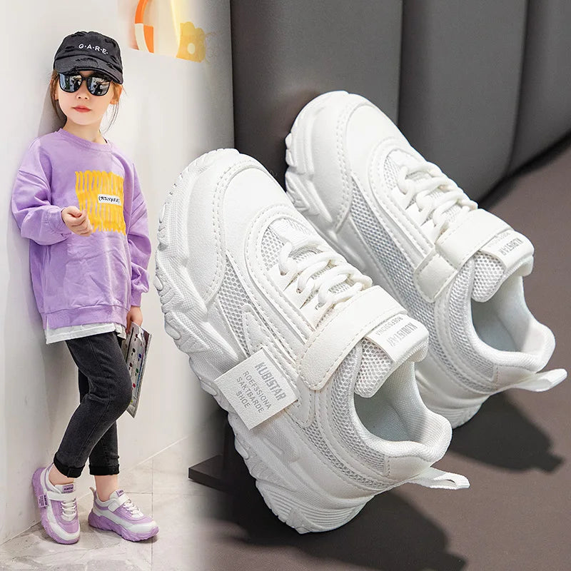 Kids Sports Shoes Children Casual Running Shoes for Boys Girls Air Mesh