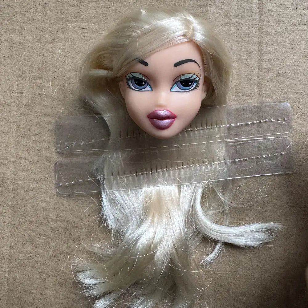 2001 Version Original Brazz Doll Multi-Joints Movable Vintage Rare Face Doll Heads Doll Shoes DIY Toys Accessories