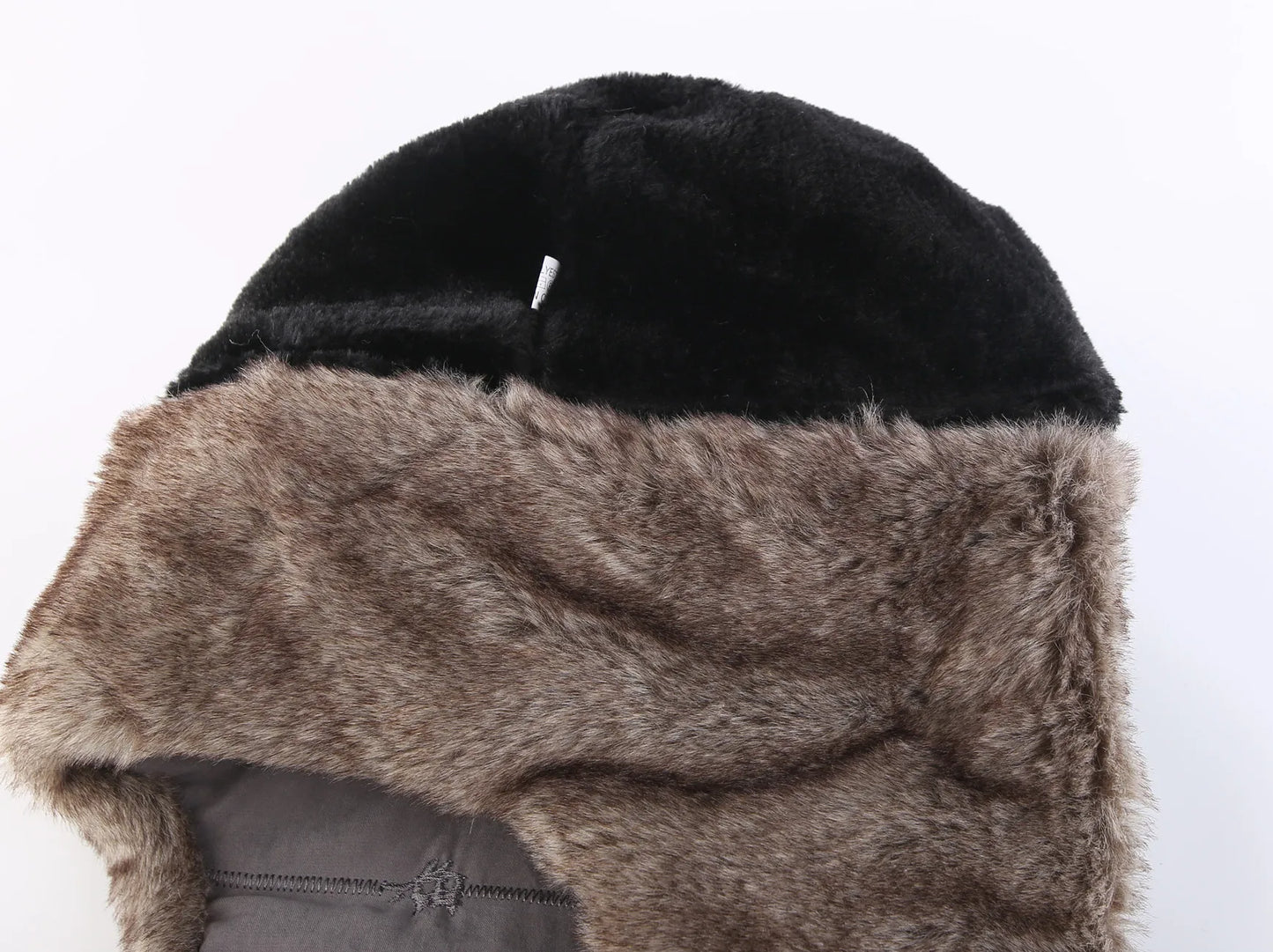 Connectyle Men's Warm Chunky Trapper Hat Removable Windproof Winter Russian Hats with Mask Ushanka Hat