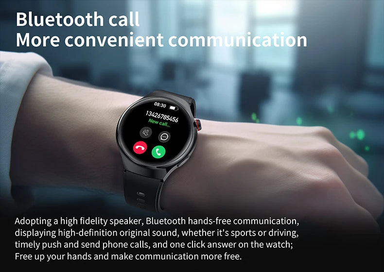 2025 New Smart Watch 6 Pro AMOLED 1.46 inch NFC Heart Rate Monitoring IP68 Bluetooth call Smartwatch Suitable For Android IOS
