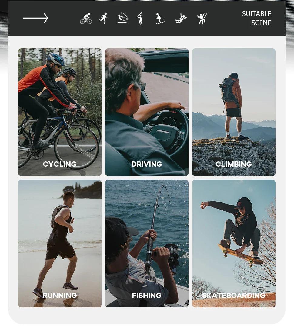 Brand New Polarized Sunglasses Men Women UV400 Sun Glasses Fishing Goggles Outdoor Baseball Softball Sport Eyewear