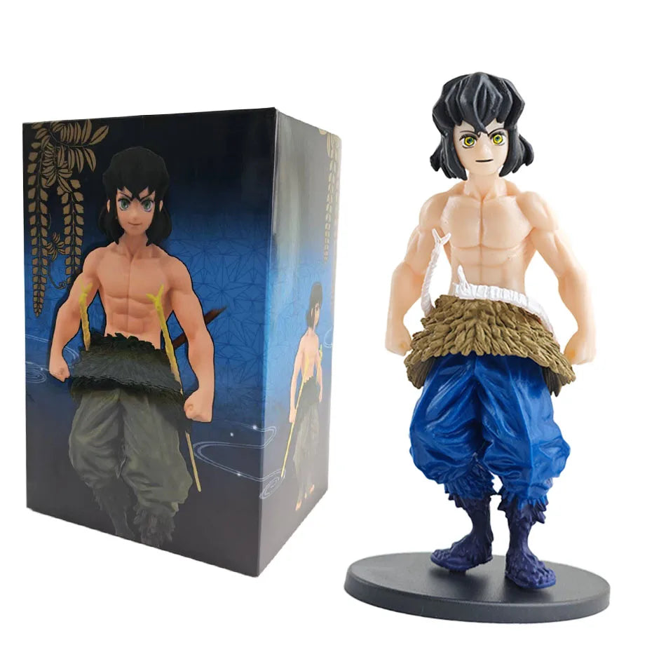 16cm Anime Demon Slayer Kimetsu no Yaiba Figure Kamado Tanjirou Action Figure Agatsuma Zenitsu Nezuko Warrior PVC Doll Model Toy