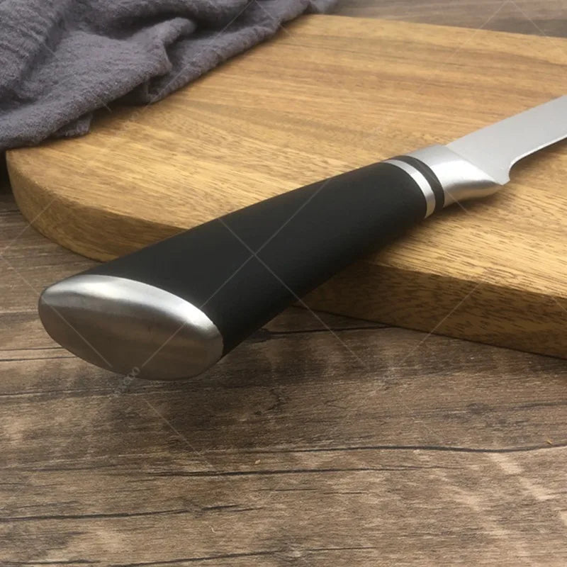Japanese Chef Sashimi Knife Salmon Cleaver Stainless Steel Butcher's Meat Cutting