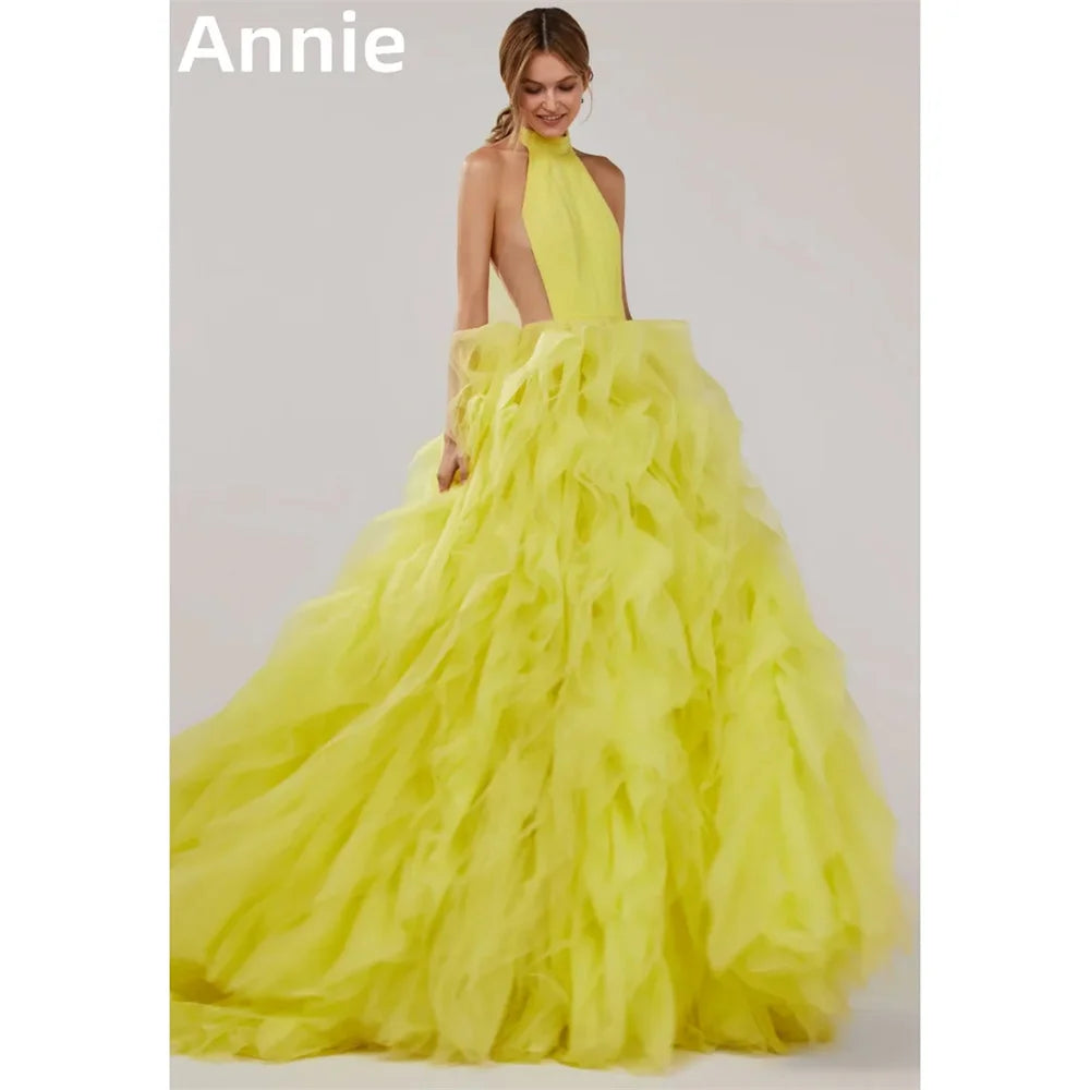 Homecoming Dresses: Prom Dresses Handmade Tulle Multi-layer Evening Dress