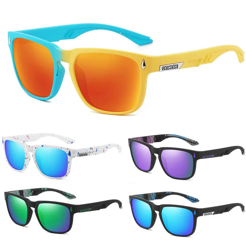 GEUSSKISR Brand New Polarized Sunglasses Men Women Sun Glasses Driving Fishing Eyewear Outdoor Sport Cycling Running Shades
