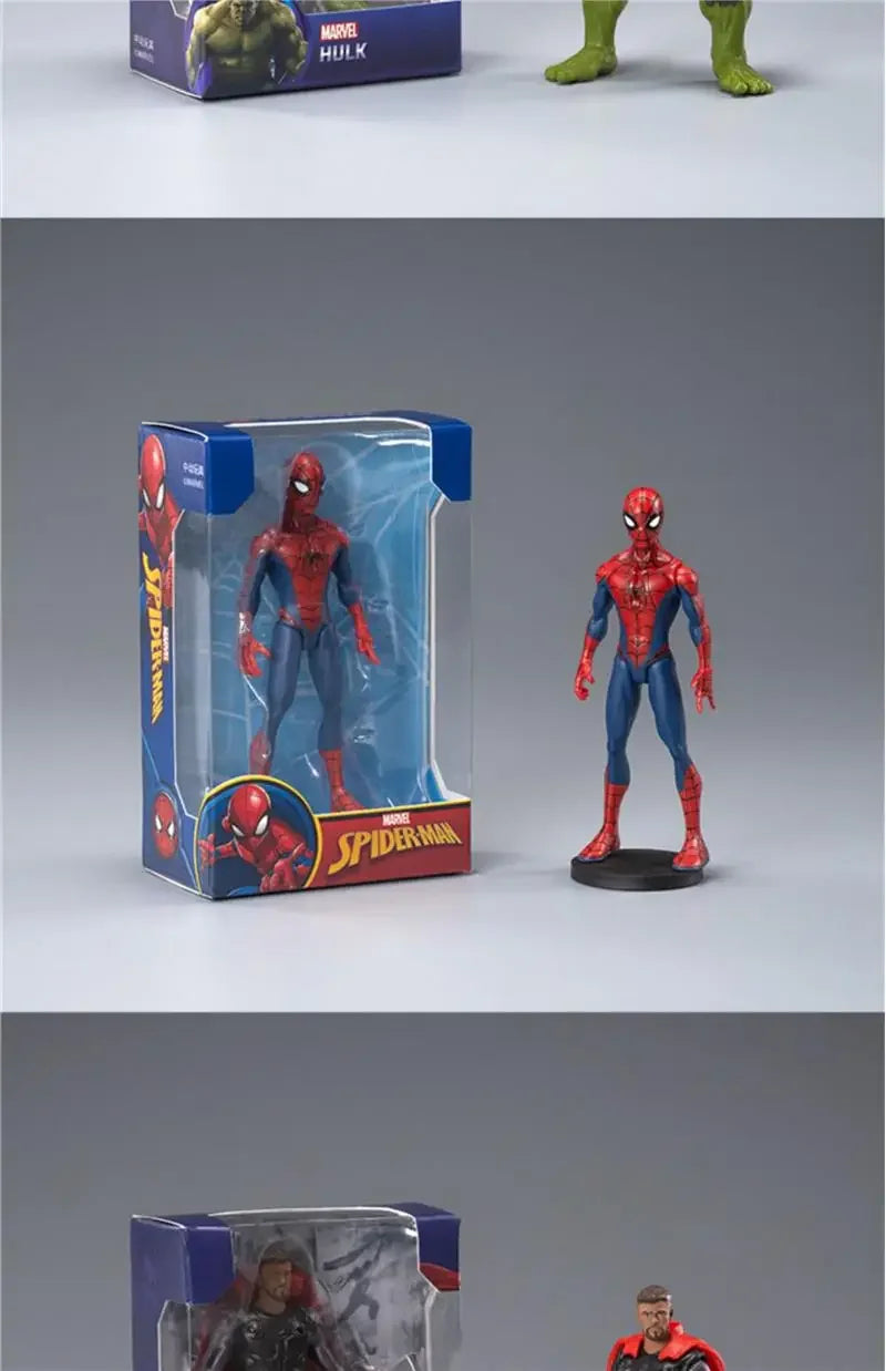 ZD Toys Official Avengers Legends: Iron Man, Spider Man, Thor, Captain America, Thanos, Hulk, War Machine Action Figures