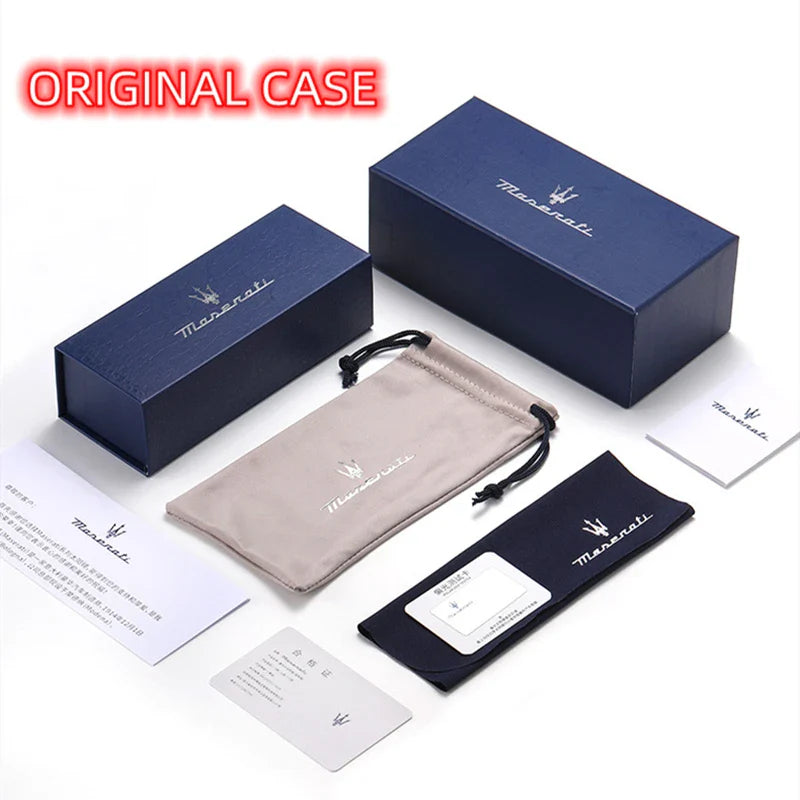 MASERATI Luxury Sunglasses High End for Men Women Polarized UV400 Driving Glasses Classic Style Premium Quality  Fashion Design