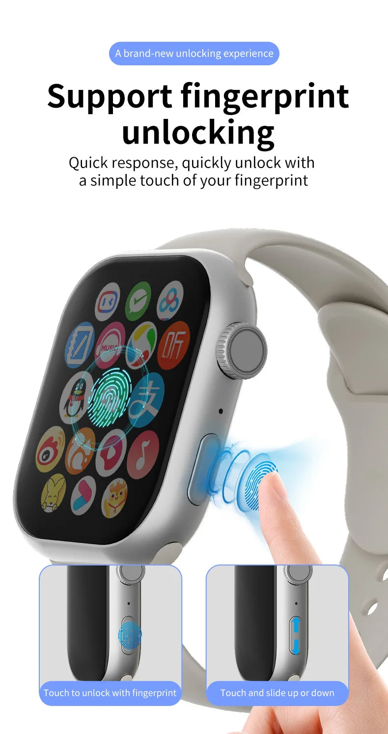 VP19 Pro Android Touch ID 5G Smartwatch 1580Mah Battery Smartwatch With 800W Pull-out Camera Free Download APP WIFI GPS Amoled