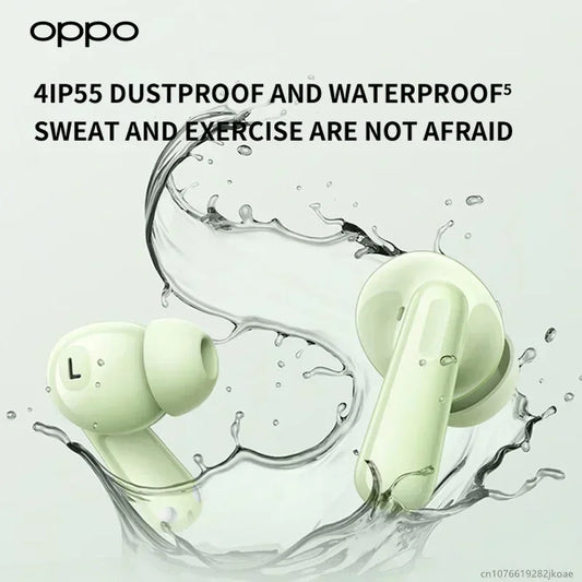 New OPPO Enco Air4 Earphones Wireless Bluetooth 5.4 ANC Noise Cancelling Sports Game Headphones HiFi Stereo HD Mic Call Headset