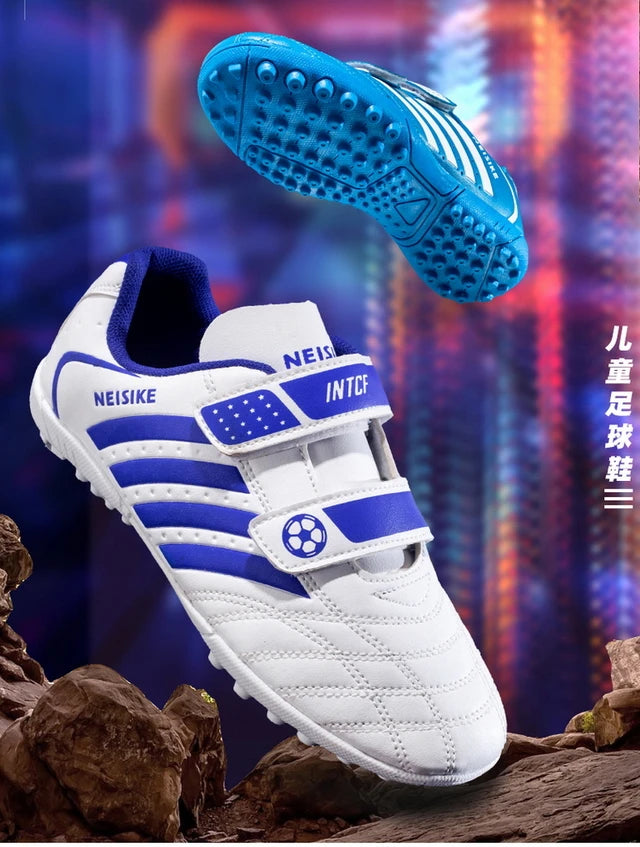 Kids Soccer Shoes School Football Boots Cleats Grass Sneakers Boy Girl Outdoor