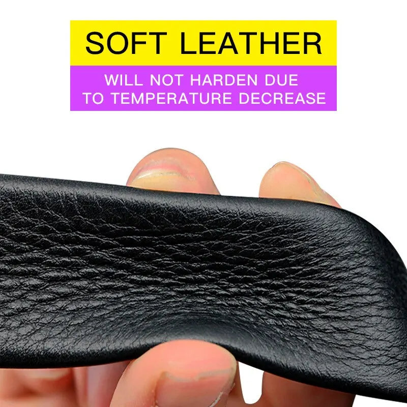 Business Men's Belt Metal Automatic Buckle Work Belt High Quality Men 120cm Leather Belt Business