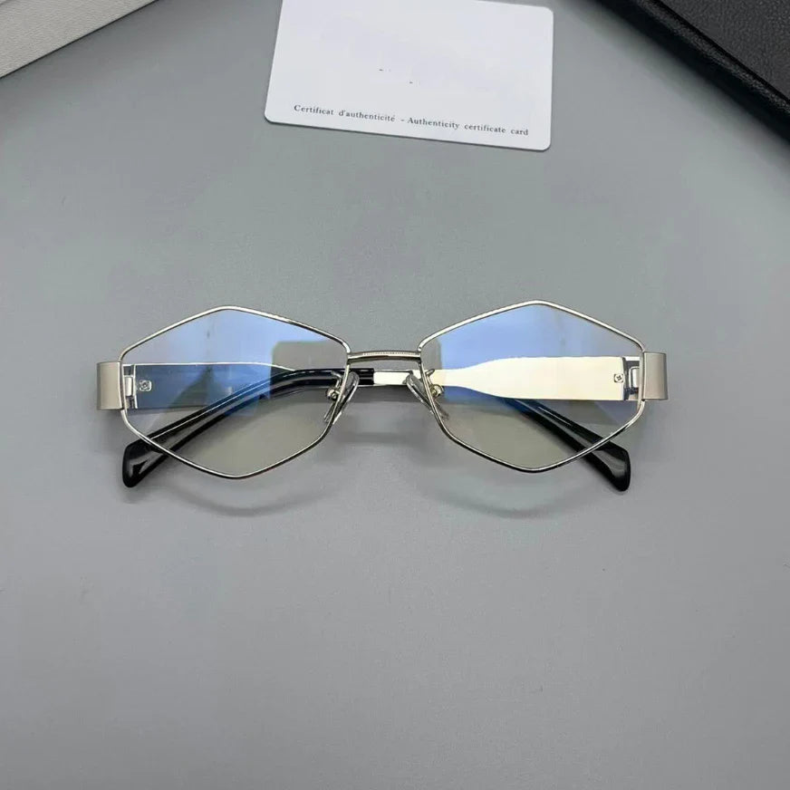 Vintage Special-Shaped Sunglasses Women Men Square Sun Glasses Female Retro Polygon Sunglasses for Male Eyeglass Eyewear
