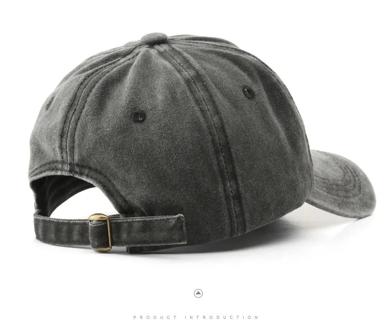 Retro brooklyn Letter Embroidery Baseball Caps Spring Summer Men Women