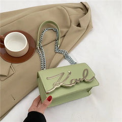 Bags for Women Fashion Letter Trend Shoulder Bag Ins Women's Crossbody