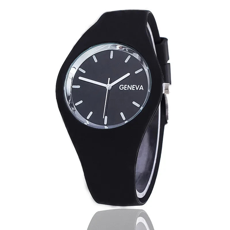 Reloj Mujer 2021 Women's Watches Famous Brand Quartz Watch Women Fashion Casual Sports Silicone Wristwatch Hot Kobiet Zegarka