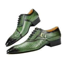 Luxury Men Oxford Shoes British Carved Fashion Dress Leather Shoes