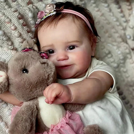 50cm 20in Realistic finished product Like a newborn baby doll The baby doll has been painted Already Painted Reborn Doll