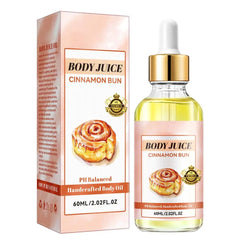 60ml Strawberry/Peachh/Mango/Cinnamon Bun/Vanilla/Birthday Cake Flavor Body Massage Oil Body Juice Oil Fragrance Massage Oil