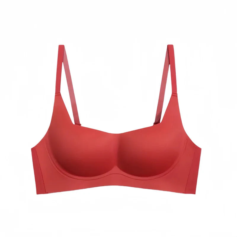 Seamless Cloud-like Nude Underwear Women's Small Breast Push-up Soft Support