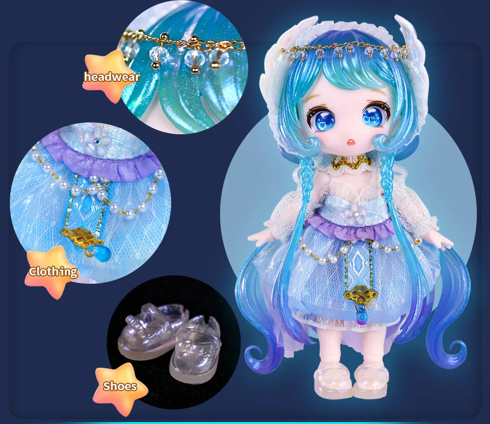 ICY DBS Dream Fairy Season 2 Constellation Maytree OB11 Doll BJD collectible Cute Animal 13cm SD Gift