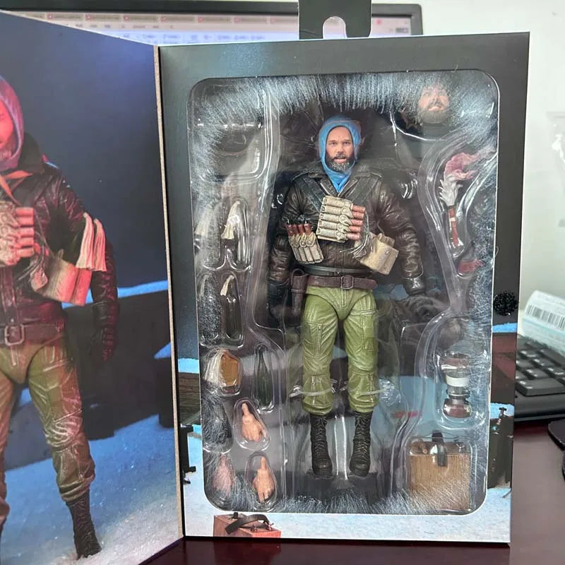 NECA Figure The Thing Ultimate MacReady V.3 (Last Stand) Action Figure Model Toys Joint Movable Doll Collection Figure