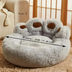 Soft Long Plush Cat kennel dog kennel winter warm pet bed Cat Bed Cat Mat