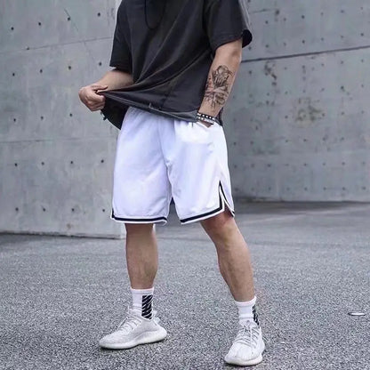 Men's Basketball Shorts Loose Five-Point Training Fitness Running Pants
