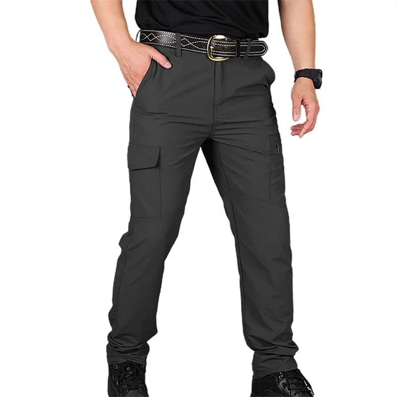 Men Pants Casual Cargo Pants Tactical Trousers Male Plus Size Breathable