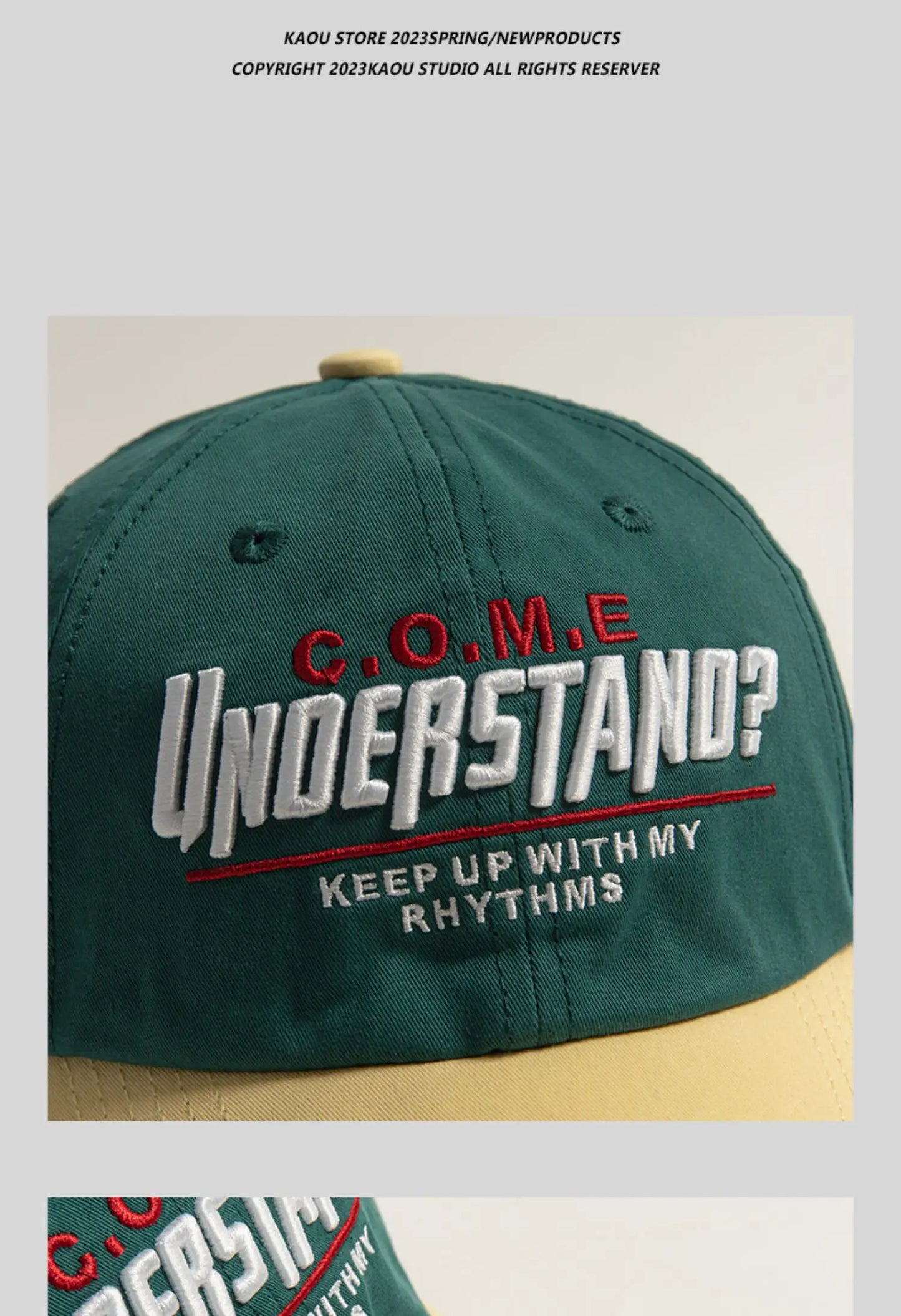 Spring and Summer New Peaked Cap Women's All-Match Embroidery Contrast Color Baseball Cap Men's and Women's Sports Fashion Cap