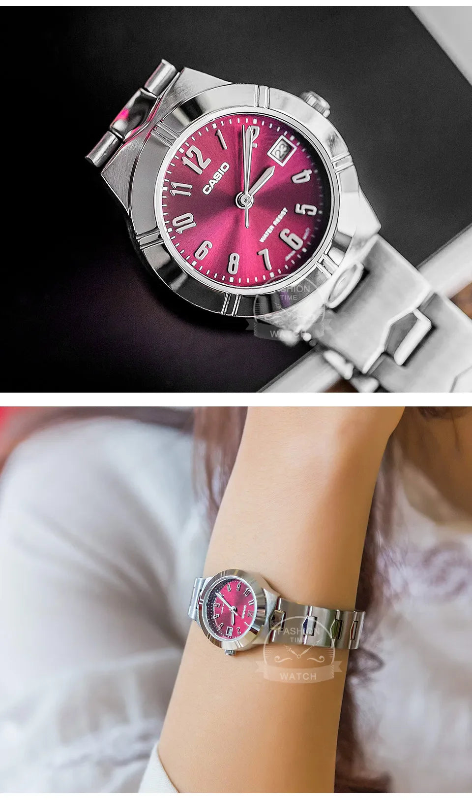Casio Women's Quartz Wristwatch Sophisticated Compact Design Ideal Gift Idea LTP-1241D
