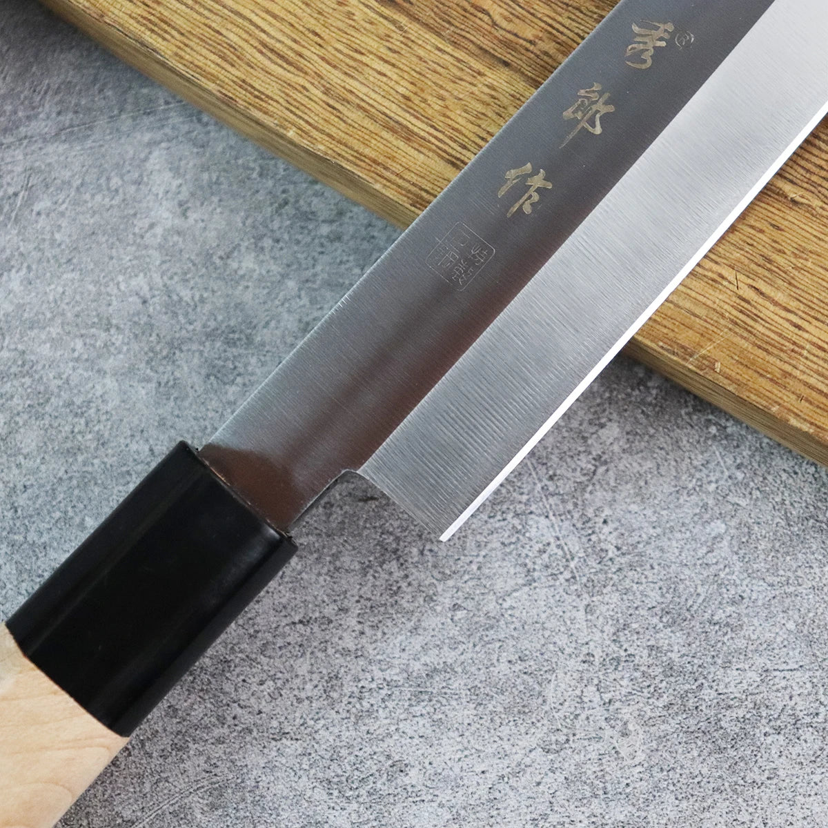 Knife kitchen Meat Cleaver Professional Salmon Sushi Slicing Knife