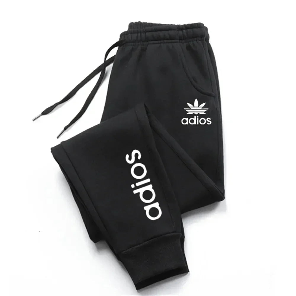 Men's and women's printed casual pants multifunctional sports pants soft