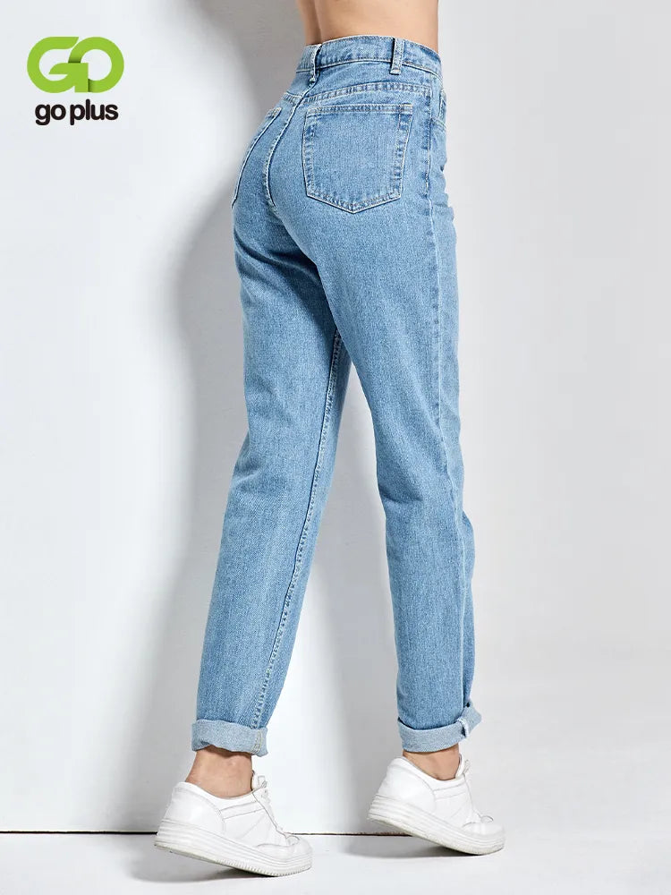 2023 Harem Pants Vintage High Waist Jeans Woman Boyfriends Women's Jeans Full Length Mom Jeans Cowboy Denim Pants Vaqueros Mujer