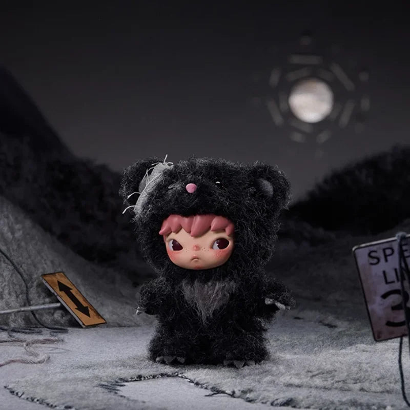 POP MART Hirono Road Journal Series Plush Doll Pendant Blind Box Toys Kawaii Anime Action Figure Surprise Mystery Bag Toy