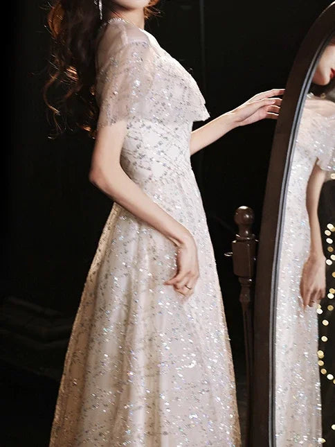 Homecoming Dresses: Prom Dress Off The Shoulder Bling Bling Bridesmaid Dresses
