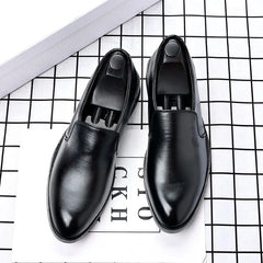 Mens Leather Dress Shoes Gentleman Formal Men Shoe Luxury Brand Casual