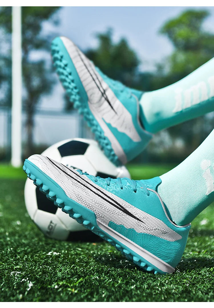 Soccer Shoes Society Sports Original Ankle Field Children Football Shoe