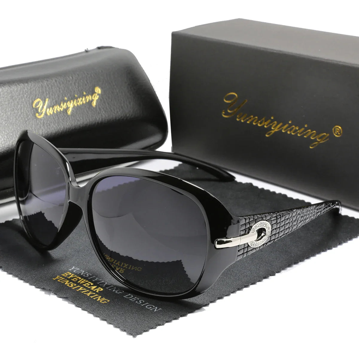 YSYX Polarized Women's Sunglasses Brand Designer Sun Glasses Fashion Classic Big Frame Glass Female Vintage Oculos De Sol ST2012