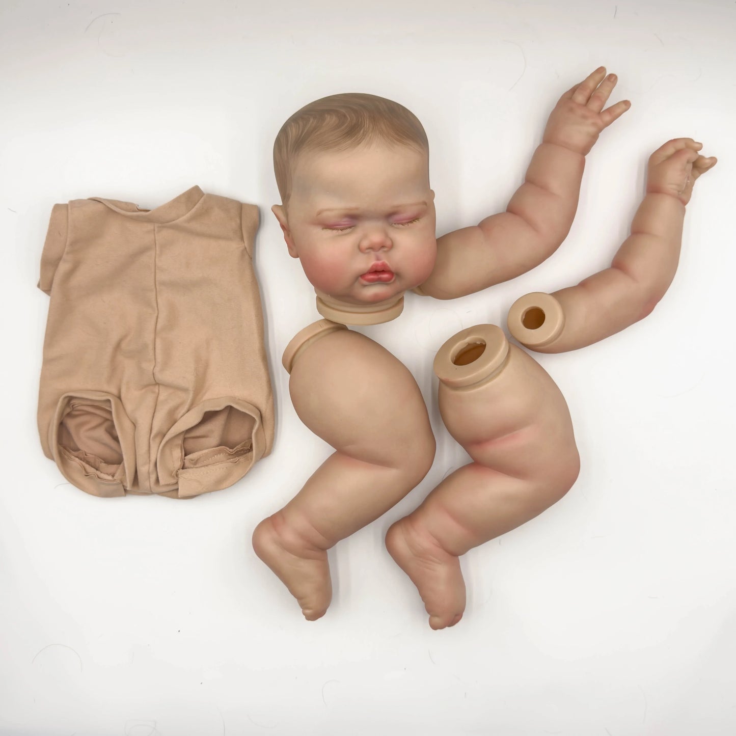 NPK 24-inch Finished Painted Doll Kit - Pickle Cute Pre-Painted Doll Parts Ideal Birthday & Christmas Gifts