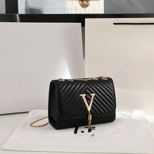 Embroidery Women Crossbody Bag Thread Luxury Handbag Shoulder Bags Brand