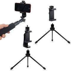 Universal Tripod Mount Adapter Accessories Cell Phone Clip Holder 360 Stand