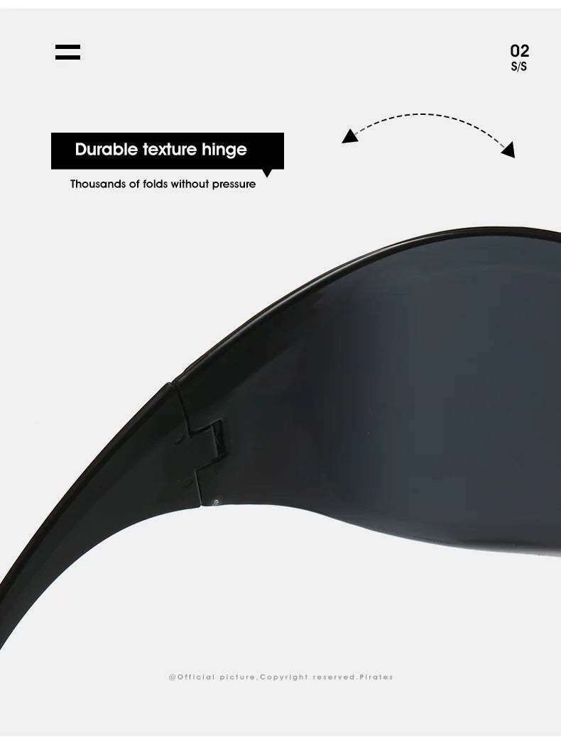 Y2K Sunglasses Women Fashion Silver Oversized Face Mark Shades Reflective Personal Sun Glasses for Cycling Travel