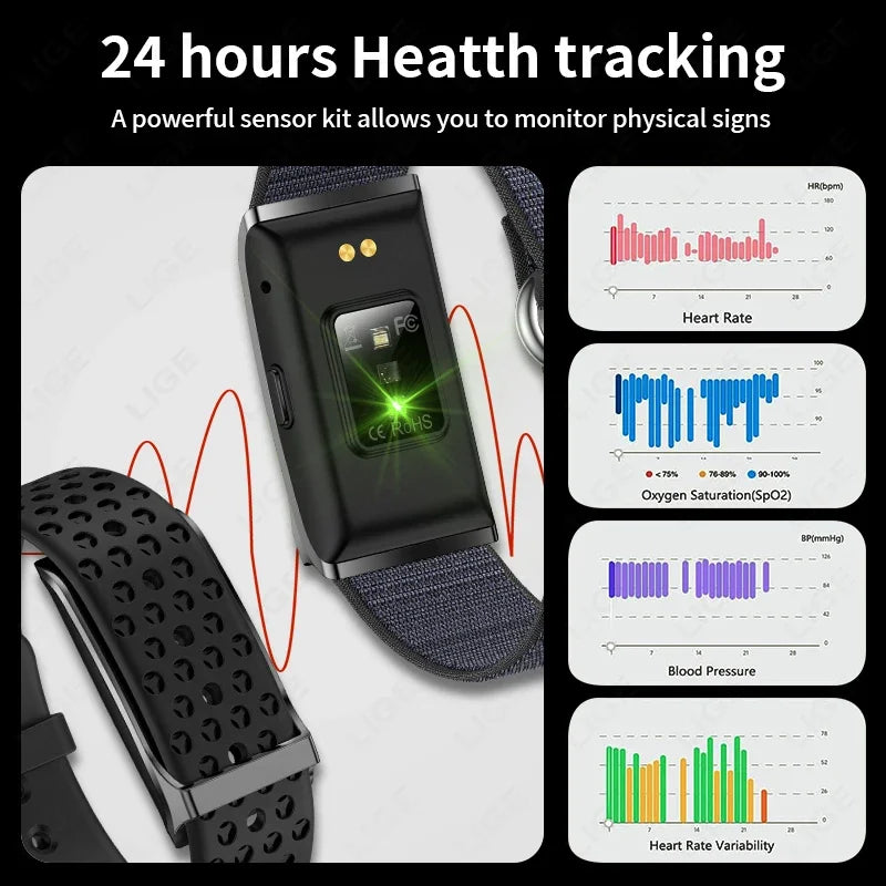 Smart Watch Men Women Fitness Smart Bracelet Sports Band