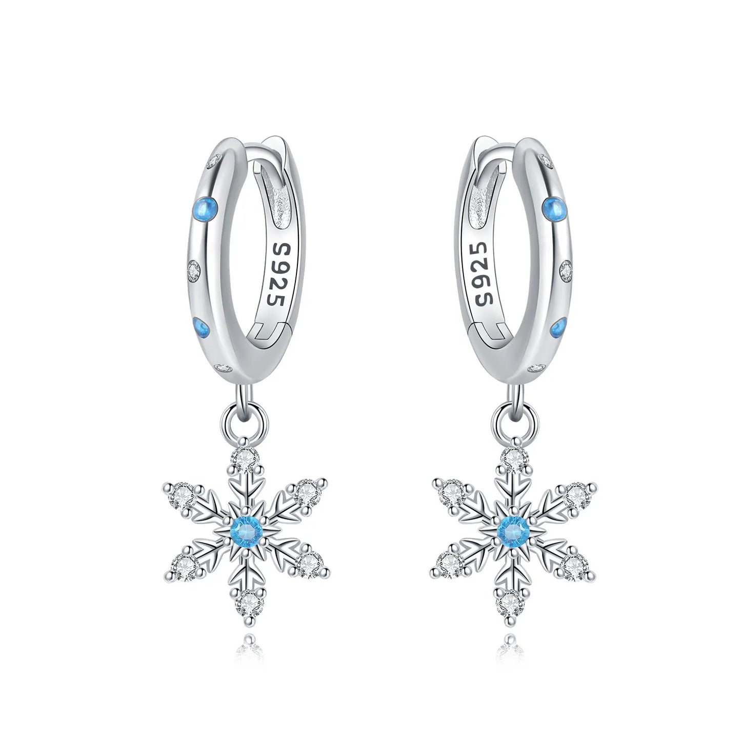 PANPOKI 925 Sterling Silver Multi Layer Starry Tassel Drop Earrings Women Earrings Charm Trend Versatile Party Jewelry Gifts